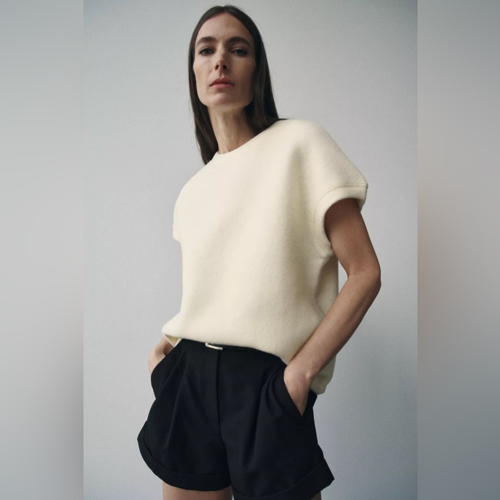 NWT Zara Cream Top